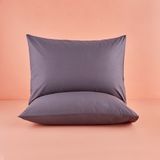 Bella Maison %100 Pamuk Ranforce Antrasit Yastık Kılıfı 50x70 cm (2 Adet) - 50 x 70 cm - Koyu Gri