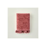 Bella Maison %100 Pamuk Rose Jakarlı El Havlusu Mürdüm (30x50 cm)