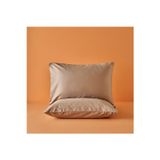 Bella Maison %100 Pamuk Saten Supreme 2'li Yastık Kılıfı Vizon (50x70 cm)