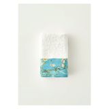 Bella Maison %100 Pamuk Van Gogh Almond Blossom El Havlusu Turkuaz (30x50 cm)