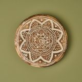 Bella Maison Arlo Mango Ağacı Duvar Süsü Naturel (20x20x1,8 cm)