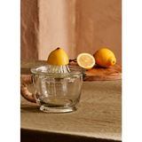 Bella Maison Bloom Cam Sıkacak Naturel 500 Ml Mango Ahşap Kulplu Şık Tasarım