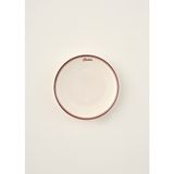 Bella Maison Bonheur Porselen Pasta Tabağı Bordo (21 Cm)