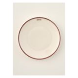 Bella Maison Bonheur Porselen Servis Tabağı Bordo (28 Cm)