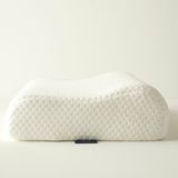 Bella Maison Boyun Destekli Ortopedik Visco Yastık 55 x 35 x 12 x 10 cm Beyaz Renk Hava Kanallı Konfor