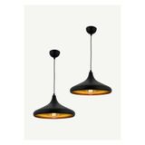 Bella Maison Chloe 2'li Sarkıt Avize Siyah (35x75 cm)