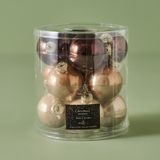 Bella Maison Christmas Yılbaşı Süsü 12'li Kahverengi 6 CM