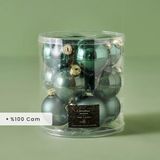 Bella Maison Christmas Yılbaşı Süsü 12'li Yeşil 6 CM