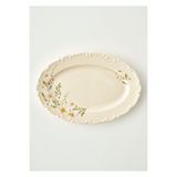 Bella Maison Daisy Porselen Sunum Tabağı Krem (30 cm)
