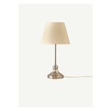 Bella Maison Dante Metal Abajur Krem (25x17x46 cm)
