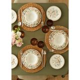 Bella Maison Flores Porselen 48 Parça 12 Kişilik Yemek Takımı