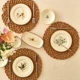 Bella Maison Garden 12 Parça 4 Kişilik Porselen Kahvaltı Takımı