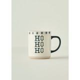 Bella Maison Hohoho Yılbaşı Stoneware Kupa Yeşil (470 cc)