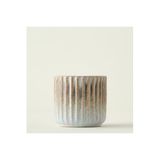 Bella Maison Lavea Seramik Saksı Gri (13x13x12 cm)