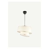Bella Maison Levi 2 Katlı Sarkıt Avize Beyaz (70x35 cm)