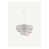 Bella Maison Levi 3 Katlı Sarkıt Avize Gri (40x70 cm)