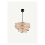 Bella Maison Levi 3 Katlı Sarkıt Avize Kahverengi (40x70 cm)
