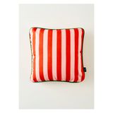 Bella Maison Line Biyeli Kırlent Kılıfı Kırmızı (43x43 cm)