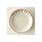 Bella Maison Line Porselen Büyük Sunum Kasesi Kırmızı (15 cm)