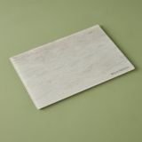 Bella Maison Marbella Cam Kesme Tahtası Ekru (35X25 Cm)