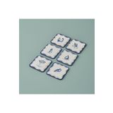 Bella Maison Marine 6'lı Bardak Altlığı (10x10 cm)