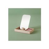 Bella Maison Merida Aynalı Takı Kutusu Pembe (12X17 Cm)