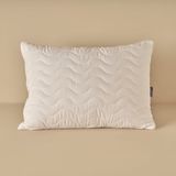 Bella Maison Microfiber Kapitoneli Yastık Alezi Beyaz (50X70 Cm) - 50 x 70 cm