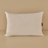 BELLA MAISON Mikrojel Düz Dış Kumaş:% 100 Pamuk/İç Dolgu:%100 Polyester Yastık, Beyaz, 50x70 cm