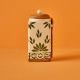 Bella Maison Molly Seramik Kavanoz, Krem, 1900 ml