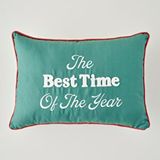 Bella Maison New Year Yılbaşı Kırlent Kılıfı Yeşil (35x50 cm)