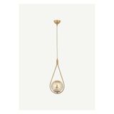 Bella Maison Opium Sarkıt Avize Bal Camlı Eskitme (20x80 cm)