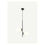 Bella Maison Palm Avize Siyah (35x60 cm)