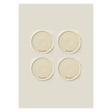 Bella Maison Parisien Porselen Pasta Tabağı 4'lü Krem (21 cm)