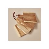 Bella Maison Pietto Ahşap Bardak Altlığı Naturel (14X10X8 Cm)