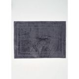 Bella Maison Premium Dorita %100 Pamuk Ayak Havlusu Koyu Gri 50x70 cm Cildi Tahriş Etmez - 50 x 70 cm