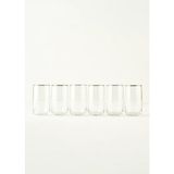 Bella Maison Premium Meşrubat Bardağı 6'lı Silver (365 Cc) - Şeffaf