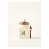 Bella Maison Salt Seramik Kavanoz Krem (330 ml)