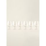 Bella Maison Shape Kristal 6'lı Kahve Yanı Su Bardağı Naturel (180 Cc)