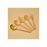 Bella Maison Siena 5 Parça Servis Seti Gold