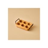 Bella Maison Spark 6'lı Yumurtalık Naturel (20X12X4,5 Cm)