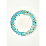 Bella Maison Van Gogh Almond Blossom Porselen Servis Tabağı Turkuaz (27 cm)