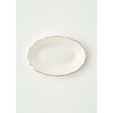 Bella Maison Victoria Porselen Sunum Tabağı Gold (25 Cm)