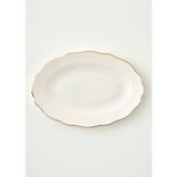 Bella Maison Victoria Porselen Sunum Tabağı Gold (30 Cm)
