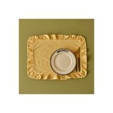 Bella Maison%100 Pamuk Elegance Amerikan Servis Sarı (35X45 Cm)