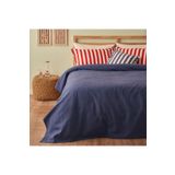 Bella Maison%100 Pamuk Line Çift Kişilik Pike Takımı Lacivert (200x220 cm)