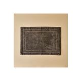 Bella Maison%100 Pamuk Premium Dorita Ayak Havlusu Koyu Gri (50X70 Cm)