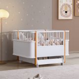 Bella Sallanabilir Büyüyen Beşik, Beyaz Ceviz, 90X121