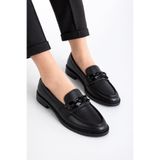 Bella Stride Kadın Loafer Makosen Casual Tokalı Günlük Yumuşak Ayakkabı Şık ve Rahat Babet