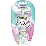 Bella Vista Kullan-At Kadın Tıraş Bıçağı, 3 Bıçaklı Set