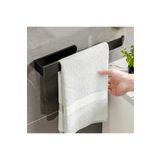 BellaBagno Lüks Tasarım Lamalı Solo Havluluk Güçlü Yapışkan Özelliği ile Düşmeyen Havluluk Siyah